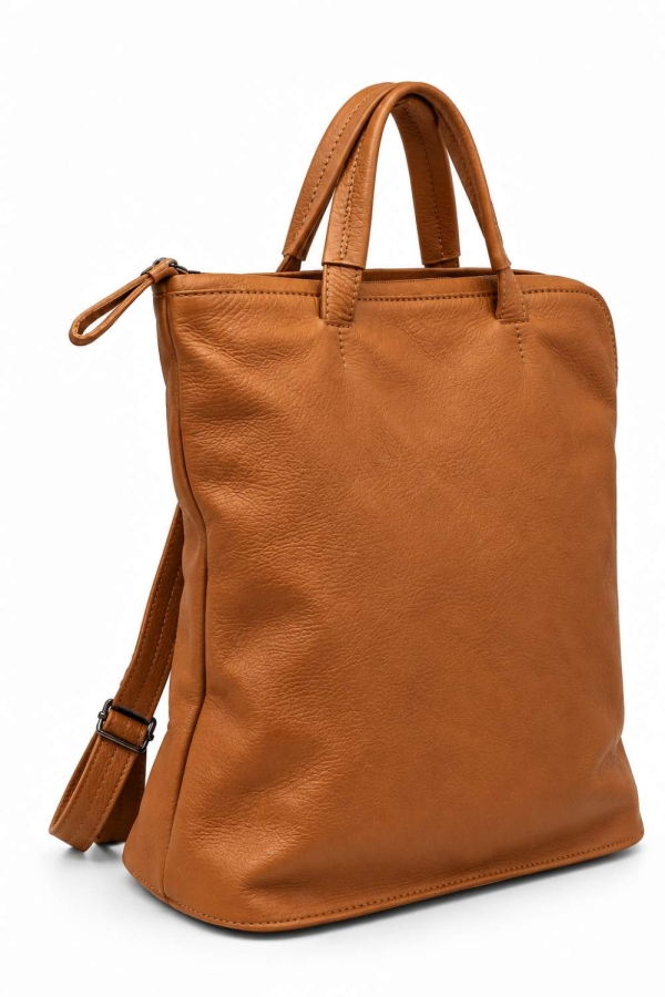 SHOPPER BACKPACK TAN